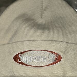Supreme X Timbaland  Cream Knit Beanie
